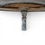 18c French Antique Marble Table - White Iron Base With Marble Top & Paw Feet For Sale - Image 4 of 5