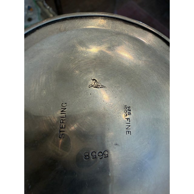 Art Nouveau Sterling Candle Holders Pair For Sale - Image 14 of 14