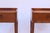 Vintage Bedside Tables in Walnut and Beech, 1950s, Set of 2, in Worn conditions. Designed 1950 to 1959