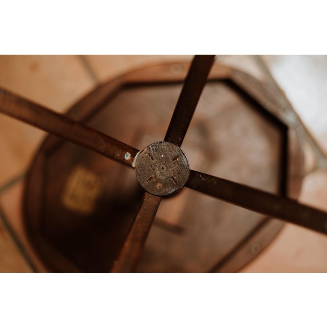 Vintage Solid American Walnut Pedestal Table For Sale - Image 9 of 14