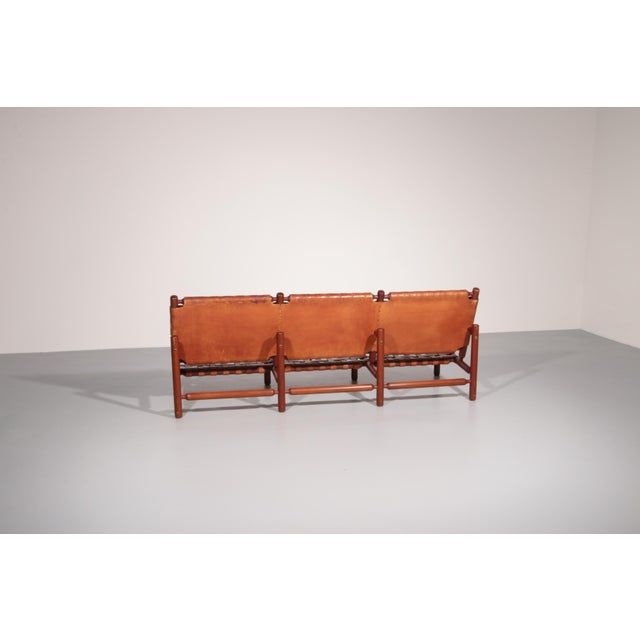 Three-Seater Sofa by Ilmari Tapiovaara for Paolo Arnaboldi, Italy, 1957 For Sale - Image 6 of 14