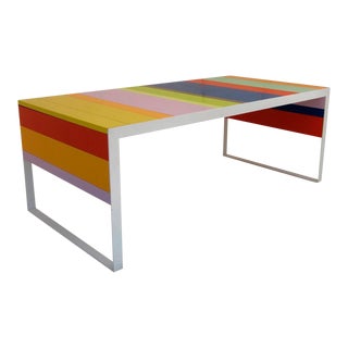 Memphis Modern Style Multi Color Table Desk For Sale