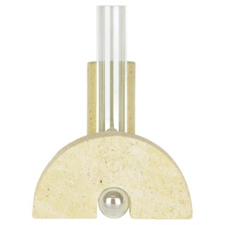 Clear Cochlea della Metamorfosi 1 Vase by Coki Barbieri For Sale