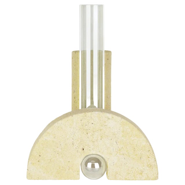 Clear Cochlea della Metamorfosi 1 Vase by Coki Barbieri For Sale