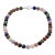 Tiffany & Co. Paloma Picasso Silver Multicolored Gemstone Bead Necklace 1980's For Sale