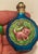 Late 20th Century Late 20th Century Colorful Enamel Snuff Bottle Perfume W/Cat & Butterfly Pink Green Blue For Sale - Image 5 of 11