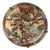 Antique Japanese Meiji Satsuma Earthenware Plate with Samurai Warriors, 19th Century For Sale