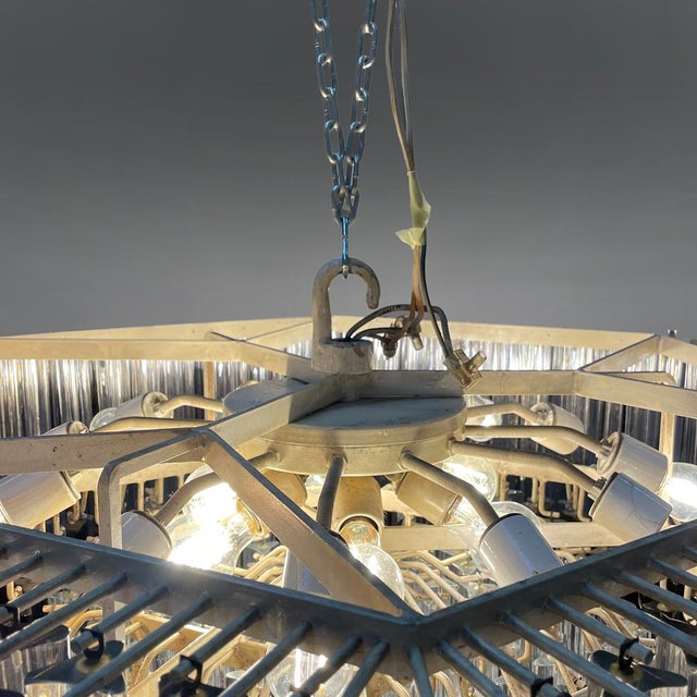 Mid-Century Modern Italian Murano Glass Pendant Light by Paolo Venini, 1950s For Sale - Image 9 of 18