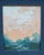 Green Contemporary Wellon Bridgers Abstract Landscape Mini, Framed For Sale - Image 8 of 9