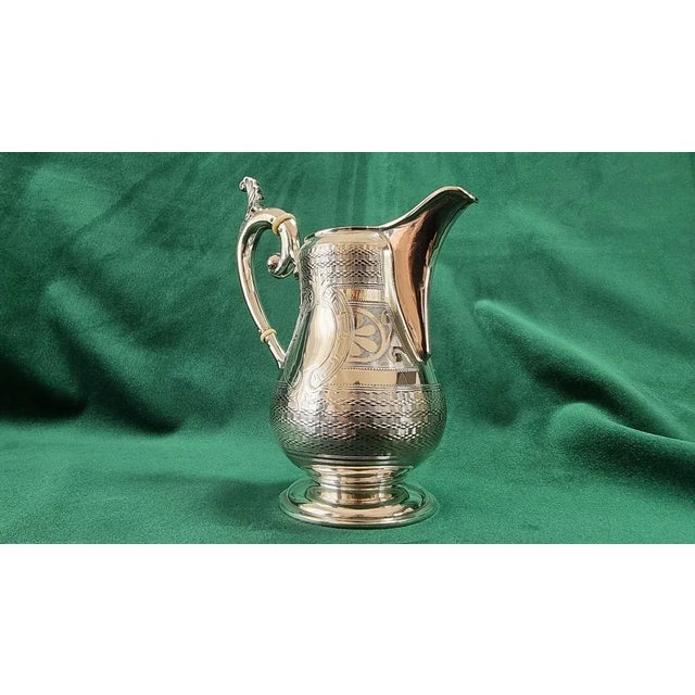 Beautiful, ancient, 800 er silver creamer, vienna, ca. 1870 manufacturer: theodor dried weight: 182 grams dimensions:...