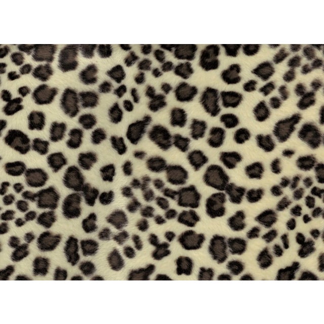 Mid-Century Modern Ast Fabrics Cheetah Printed Pile Fabric, Faux Fur 34 Yard Lot For Sale - Image 3 of 6