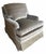 Olive Brunschwig & Fils Fully Upholstered Mohair & Silk Club Chair For Sale - Image 8 of 11