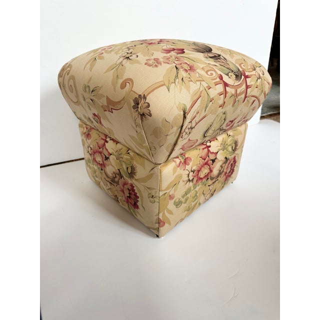 Newly Upholstered Vanity Slipper Chair in George Smith Fabric For Sale - Image 10 of 10