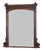 Large Oak Overmantle Mirror, 1880s For Sale