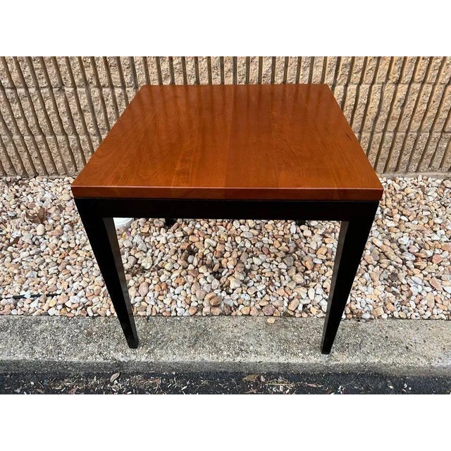 Late 20th Century Contemporary Style Ebonized and Solid