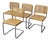 Marcel Breuer Cesca Dining Chairs, Set of Four For Sale