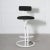 Postmodern 1980's Postmodern Tubular Steel Bar Stools - Set of 4 For Sale - Image 3 of 12