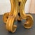 Wood Late 20th Century Hollywood Regency Scrolled Gilt Octagonal Glass Side Table For Sale - Image 7 of 7