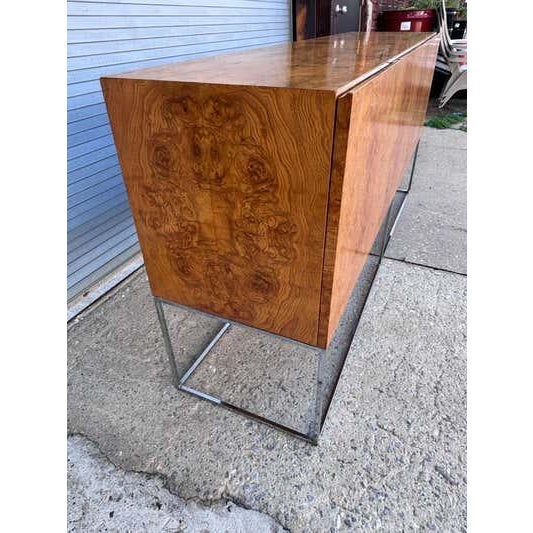 Milo Baughman Olive Burl Wood Credenza by Thayer Coggin, 1970 For Sale - Image 16 of 18