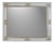 Late 20th Century Rectangular Wall Mirror with Capodimonte Porcelain Roses and Gilded Details from Giulio Tucci, Italy For Sale