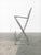 Postmodern Postmodern German Kreuzschwinger Barstool by Till Behrens for Meyer Stahlmöbel, 1980s For Sale - Image 3 of 18