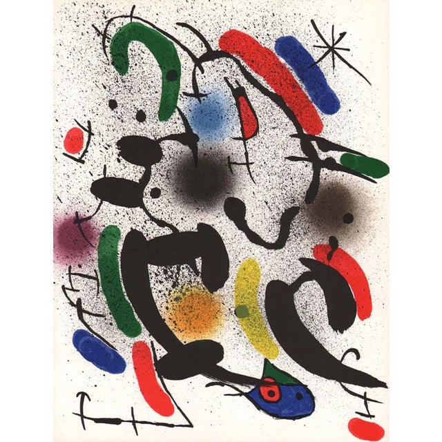 Artist: Joan Miro Country: Spain Title: Untitled V1-6 Medium: Original Lithograph Marks: Not signed not numbered Size:...