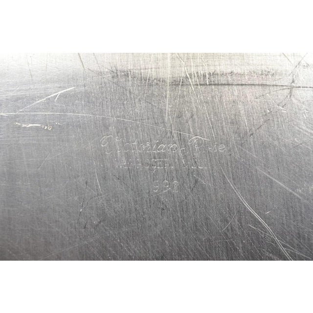 Vintage Wa Rogers Victorian Rose 992 Silver Plated Serving Platter Tray For Sale - Image 10 of 11