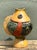 Mustard Vintage Italian Glazed Ceramic Fish For Sale - Image 8 of 12