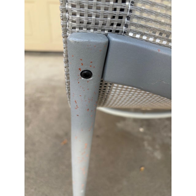 Pair Richard Schultz Knoll Chaise Lounge Chair Aluminum Mesh Modern Patio Pool For Sale In San Francisco - Image 6 of 10