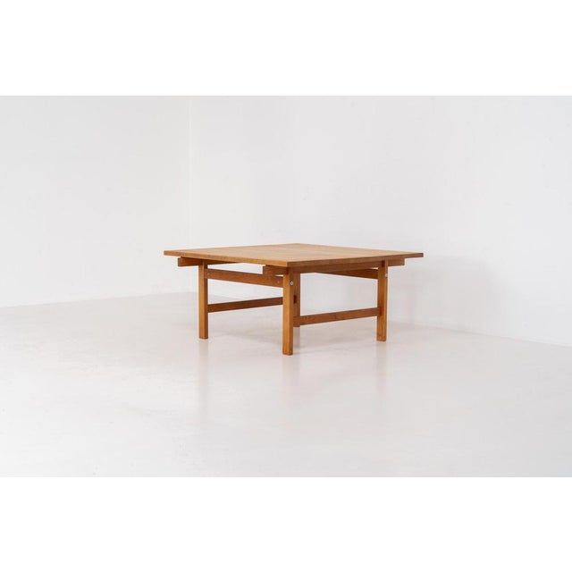 Andreas Tuck Oak Coffee Table by Hans J. Wegner for Andreas Tuck For Sale - Image 4 of 12