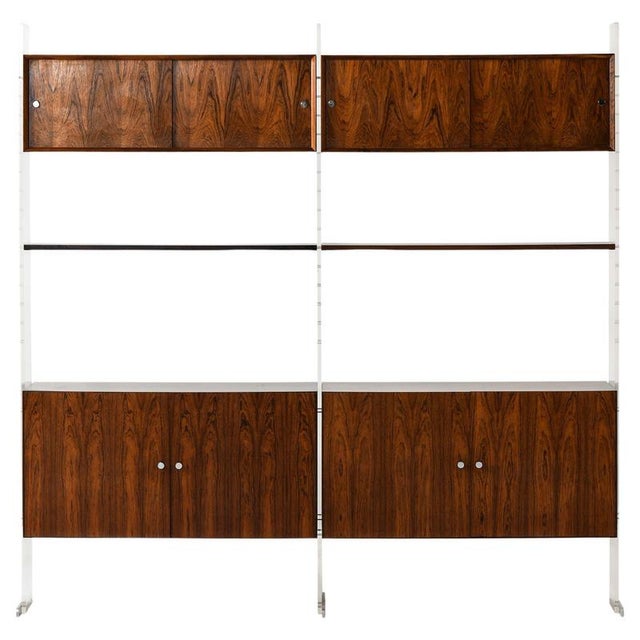 Wood Freestanding Bookcase from Poul Nørreklit, 1960s For Sale - Image 7 of 7
