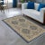 "Enhance the ambiance of your home with this magnificent Persian-influenced Turkish hand-knotted rug made by skilled...