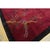 Textile Solid Open Deep Red Wool Walter Nichols Antique Chinese Art Deco Rug 8'10" X11'6 For Sale - Image 7 of 9