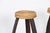 Jacques Adnet Vintage French Bar Stools by Frida Minet and Adrien Audoux, 1950s, Set of 2 For Sale - Image 4 of 14