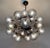 21st Century Ovale Bronze Smoky Murano Sputnik Chandelier by Fabio LTD For Sale - Image 9 of 9