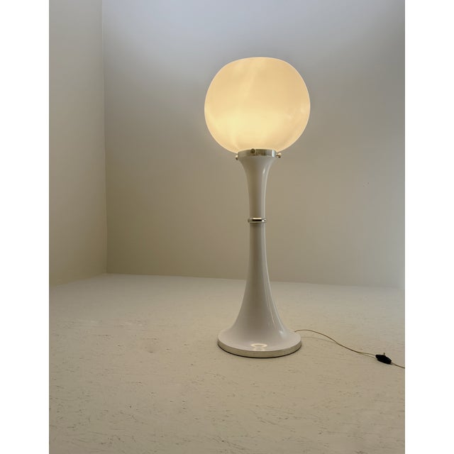 Mid-Century Modern Space Age Standing Lamp, Italy, 1970s For Sale - Image 3 of 7