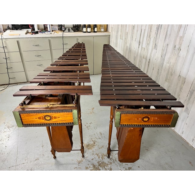 Edwardian Marquetry Marimba / Xylophone For Sale - Image 9 of 13