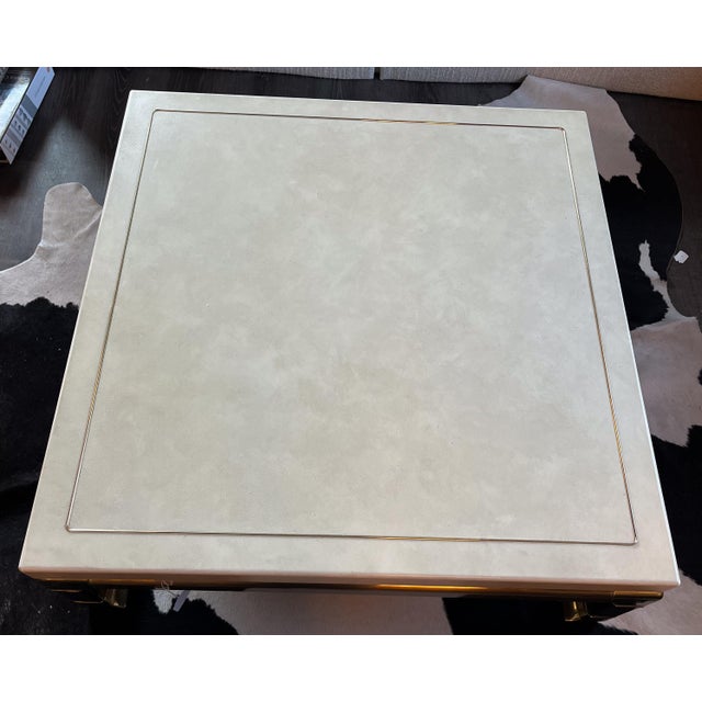 This gorgeous coffee table takes up a large footprint, making it the centerpiece of any room. Being low to the ground, it...