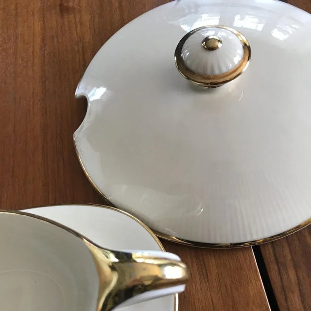 Porcelain Soup Toureen from Schumann Bavaria, 1940s For Sale - Image 11 of 13