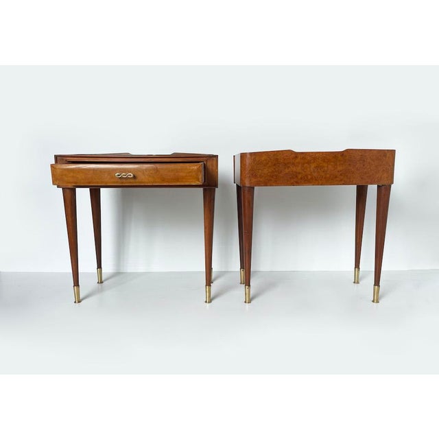 1950s Nightstands from Paolo Buffa, 1950s, Set of 2 For Sale - Image 5 of 17
