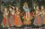 Large Pichhavai Painting of Krishna with Female Gopis Dancing For Sale In Palm Springs - Image 6 of 13