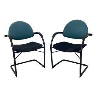 Onda Model Chairs by Mario Bellini for Vitra, 1990s, Set of 2 For Sale