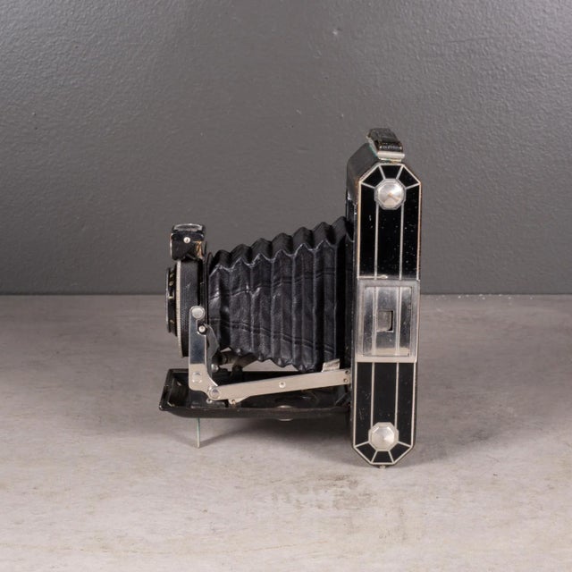 Art Deco Kodak Compur Model Six-20 Folding Camera C.1930 For Sale In San Francisco - Image 6 of 8
