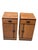 Art Deco Nightstands Oak and Ebony by Fa. S. Speelman, 1920s, Set of 2 For Sale - Image 6 of 8