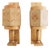 Vintage Wall Lights in Pine by Leif Wikner, Sweden, 1970s, Set of 2 For Sale