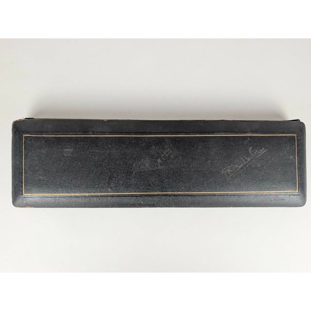 Victorian English Fish Serving Knife and Fork, Aesthetic Movement, C. 1888 For Sale - Image 10 of 11