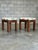 Traditional 1980s Traditional / Modernist Ottomans or Stools After Henredon- A Pair For Sale - Image 3 of 12