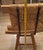 Wood Mid-Century Victor Courtray Style Woven Swivel Dining Chairs - Set of 3 For Sale - Image 7 of 9