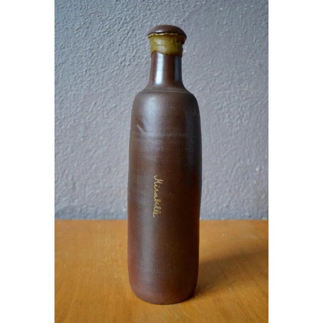 Black Norron Sandstone Bottle from Turgis, 1960s For Sale - Image 8 of 8