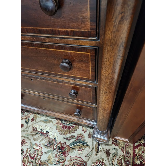 Thomasville Thomasville Fredericksburg Dresser 11 Drawers Mahogany Vintage For Sale - Image 4 of 8